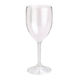 Sainsbury's Home Single Reusable Recyclable Clear Plastic Wine Glass - 300ml