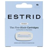 Estrid Five Blade Cartridges x4