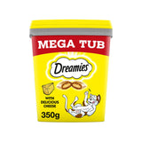Dreamies Biscuits with Cheese Cat Treat Bulk Mega Tub 350g