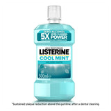 Listerine Essentials Milder Taste Cool Mint Mouthwash 500ml