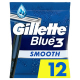Gillette Blue3 Disposable Razors x12