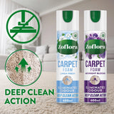 Zoflora Carpet Fresh & Care Foam Linen Fresh 600ml