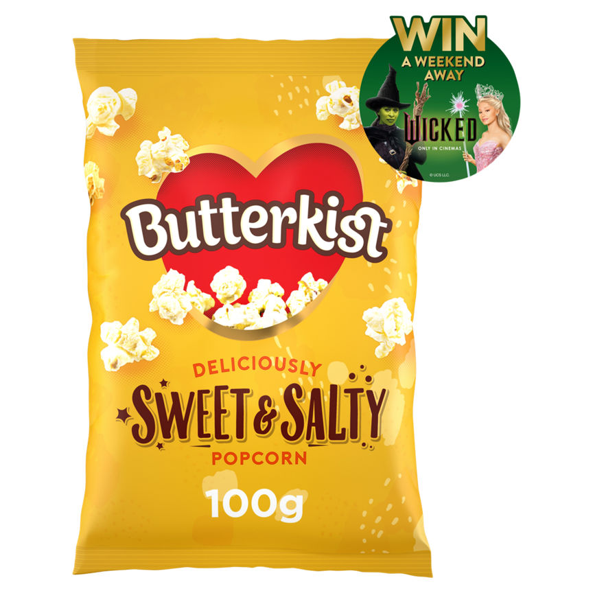 Butterkist Delicious Sweet & Salted Popcorn - McGrocer