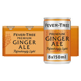 Fever-Tree Refreshingly Light Ginger Ale Cans - McGrocer