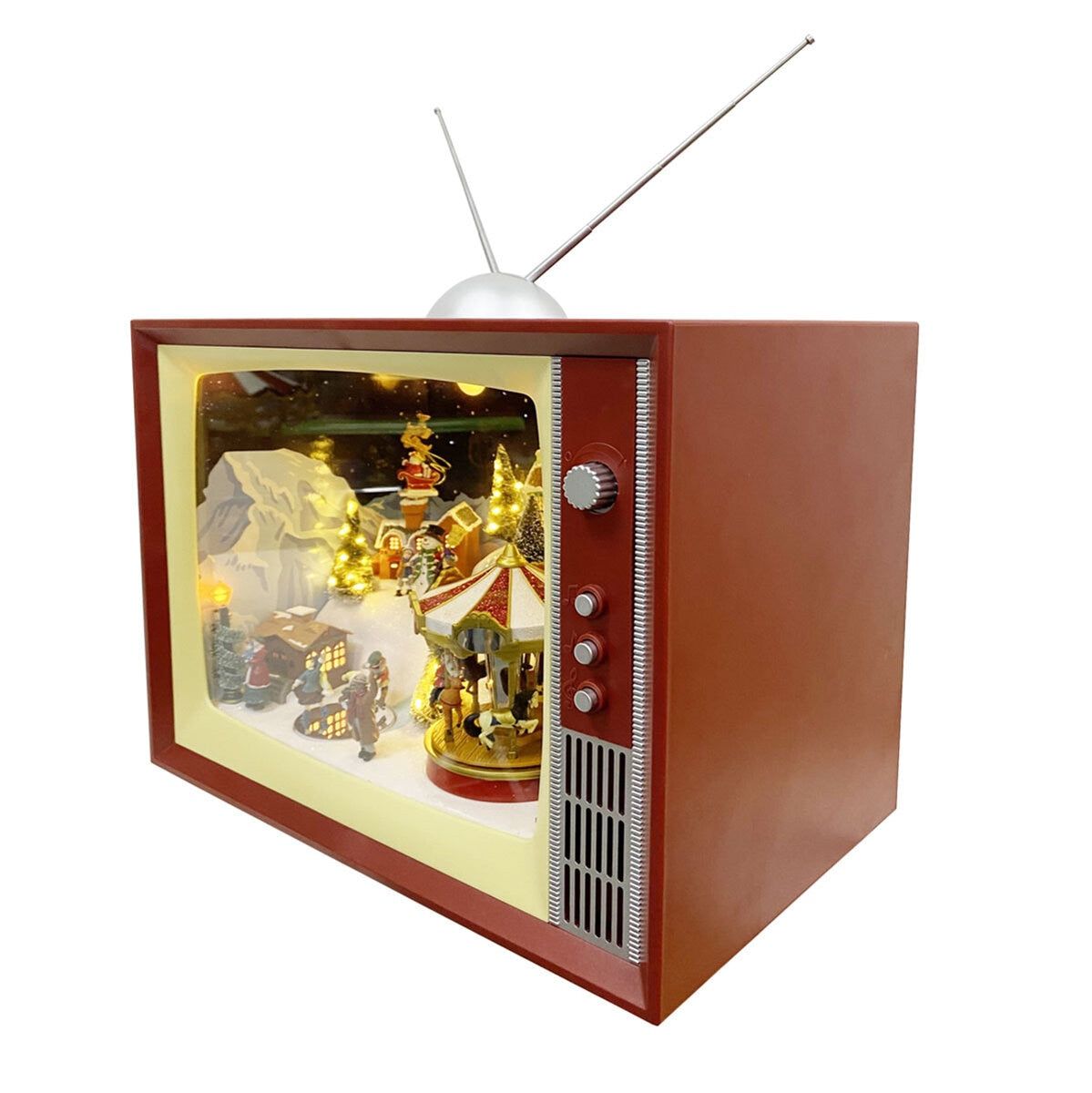 18 Inch (45cm) Animated TV with Lights and Sounds - McGrocer