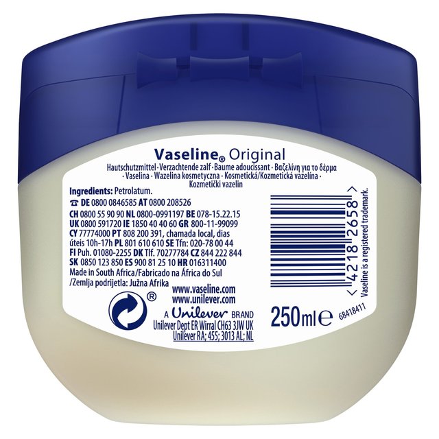 Vaseline Original Pure Petroleum Jelly   250ml GOODS M&S   