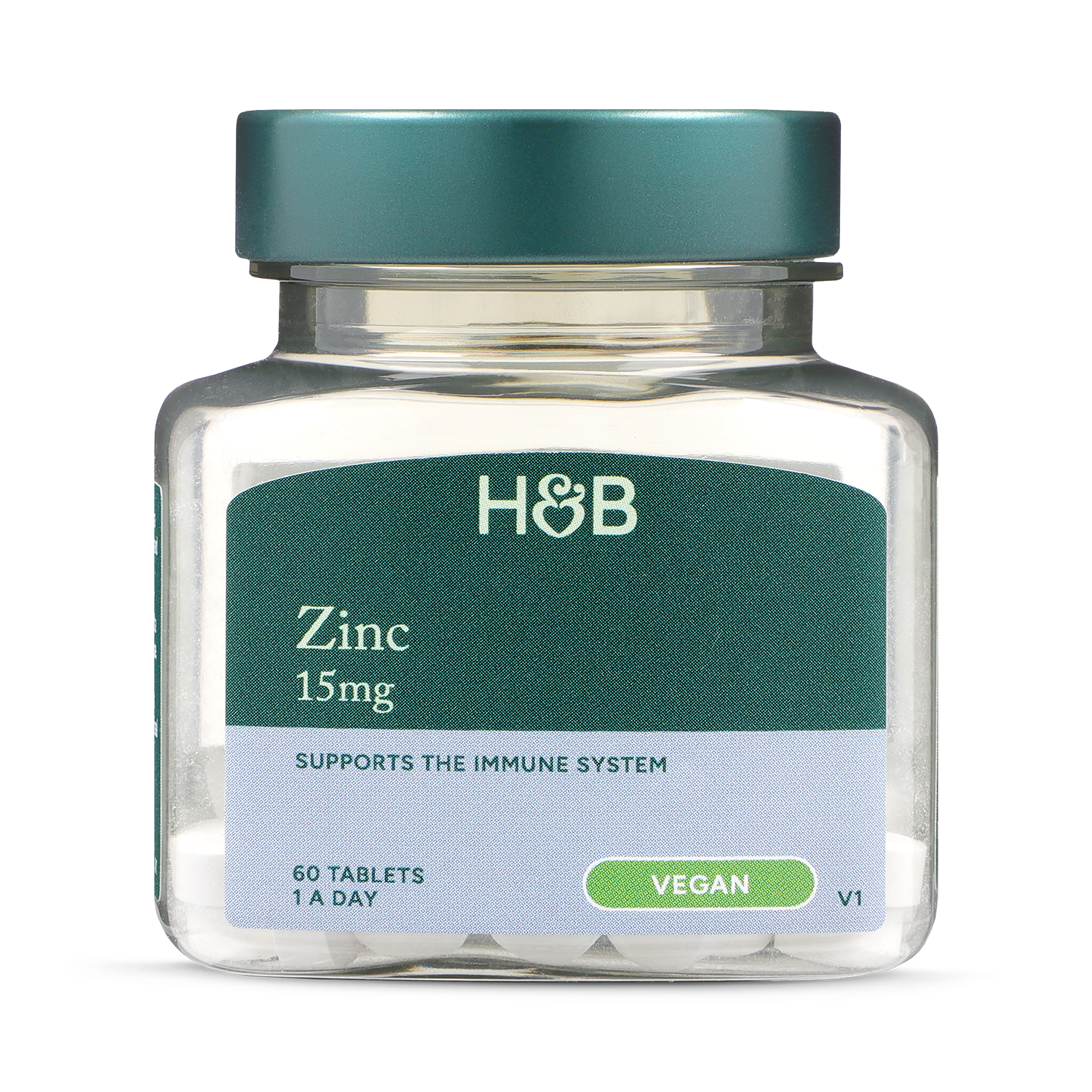 Holland & Barrett Zinc 15mg 60 Tablets - 999106