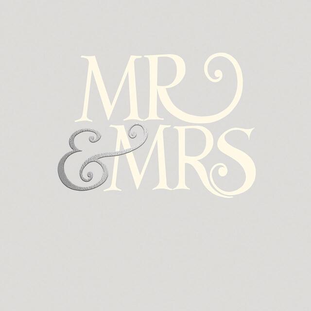 Emma Bridgewater Mr & Mrs Wedding Card - McGrocer