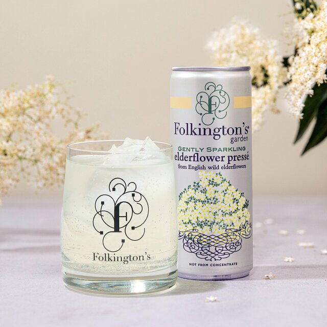 Folkington's Elderflower presse   250ml - McGrocer
