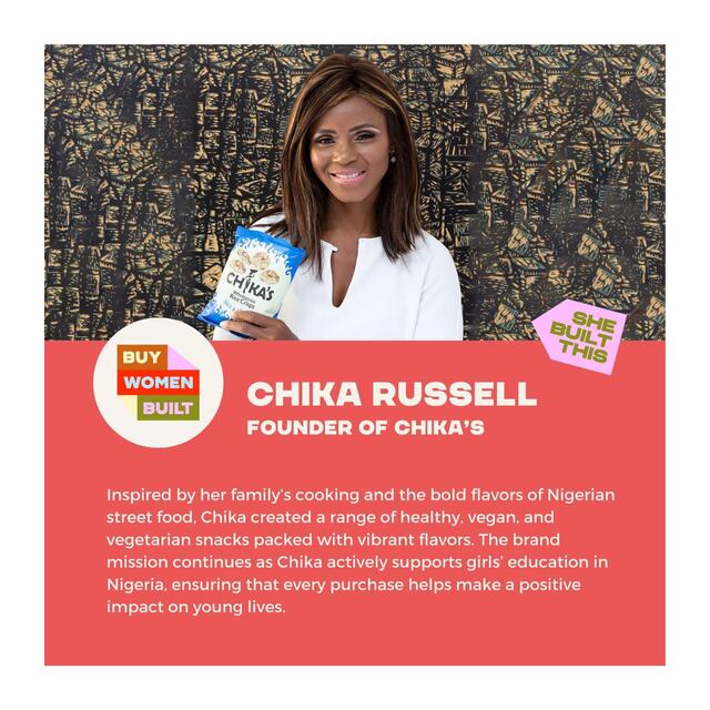 Chika's Snackpack Plantain Salted Crisps   35g - McGrocer