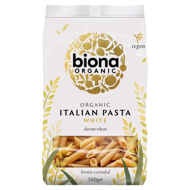 Biona Organic White Penne Pasta   500g - McGrocer