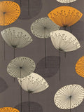 Sanderson Dandelion Clocks Wallpaper - Slate Dopwda103