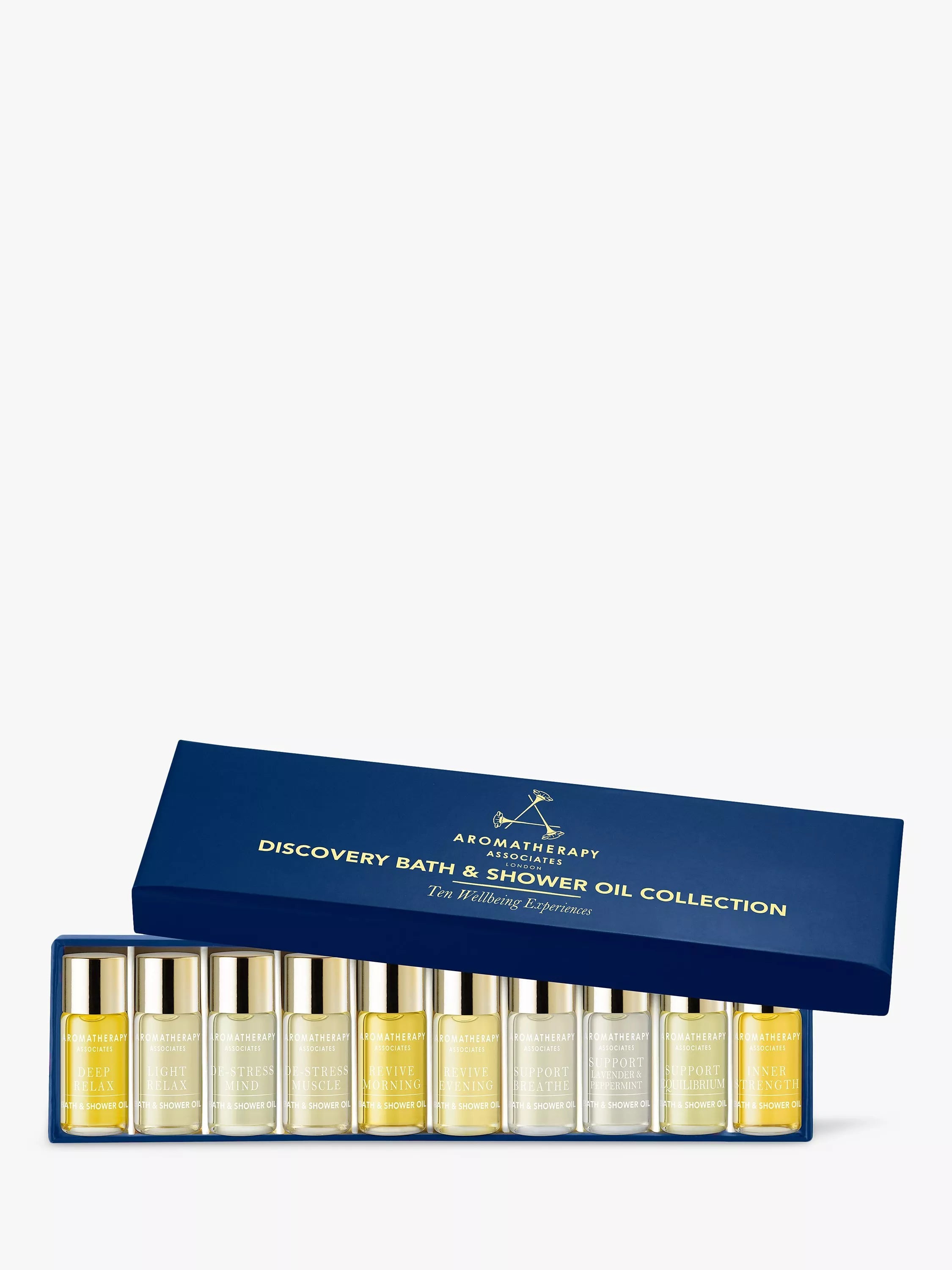 Aromatherapy Associates Miniature Collection Bath & Shower Oils, 10 x 3ml - McGrocer