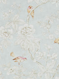 Sanderson Chiswick Grove Wallpaper - Silver Ddam216388