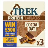 TREK Cocoa Oat Protein Flapjacks Multipack   3 x 50g GOODS M&S   