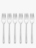 Wave Pastry Forks Set Of 6