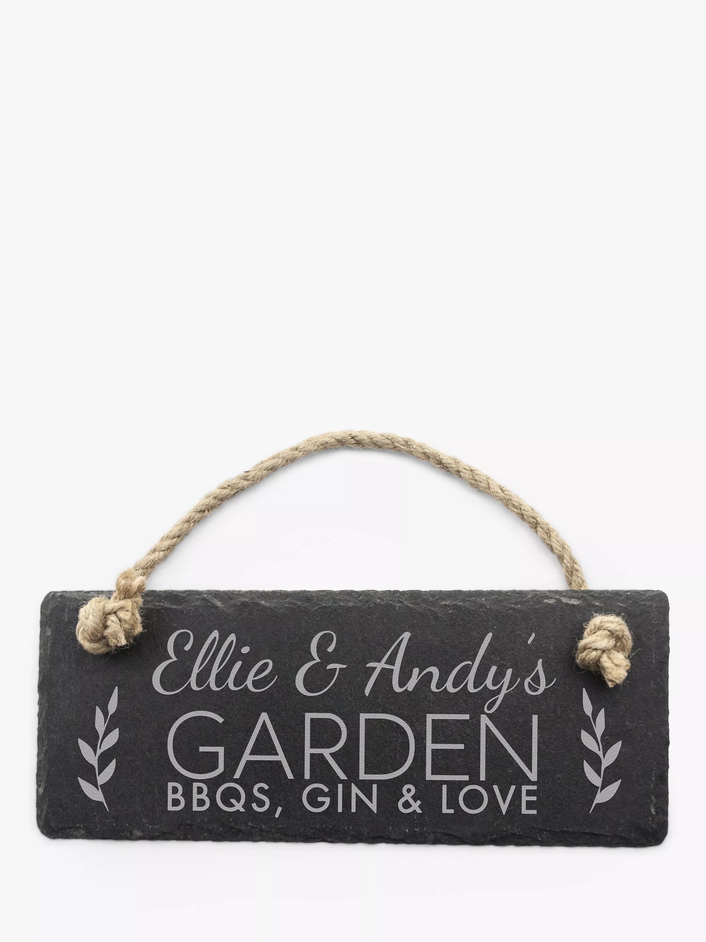 Treat Republic Personalised Slate Hanging Sign - McGrocer