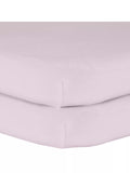 John Lewis GOTS Organic Cotton Fitted Bedside Crib Sheet, Pack of 2, 50 x 83cm - McGrocer