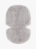 John Lewis Pushchair Sheepskin Liner, Grey - McGrocer