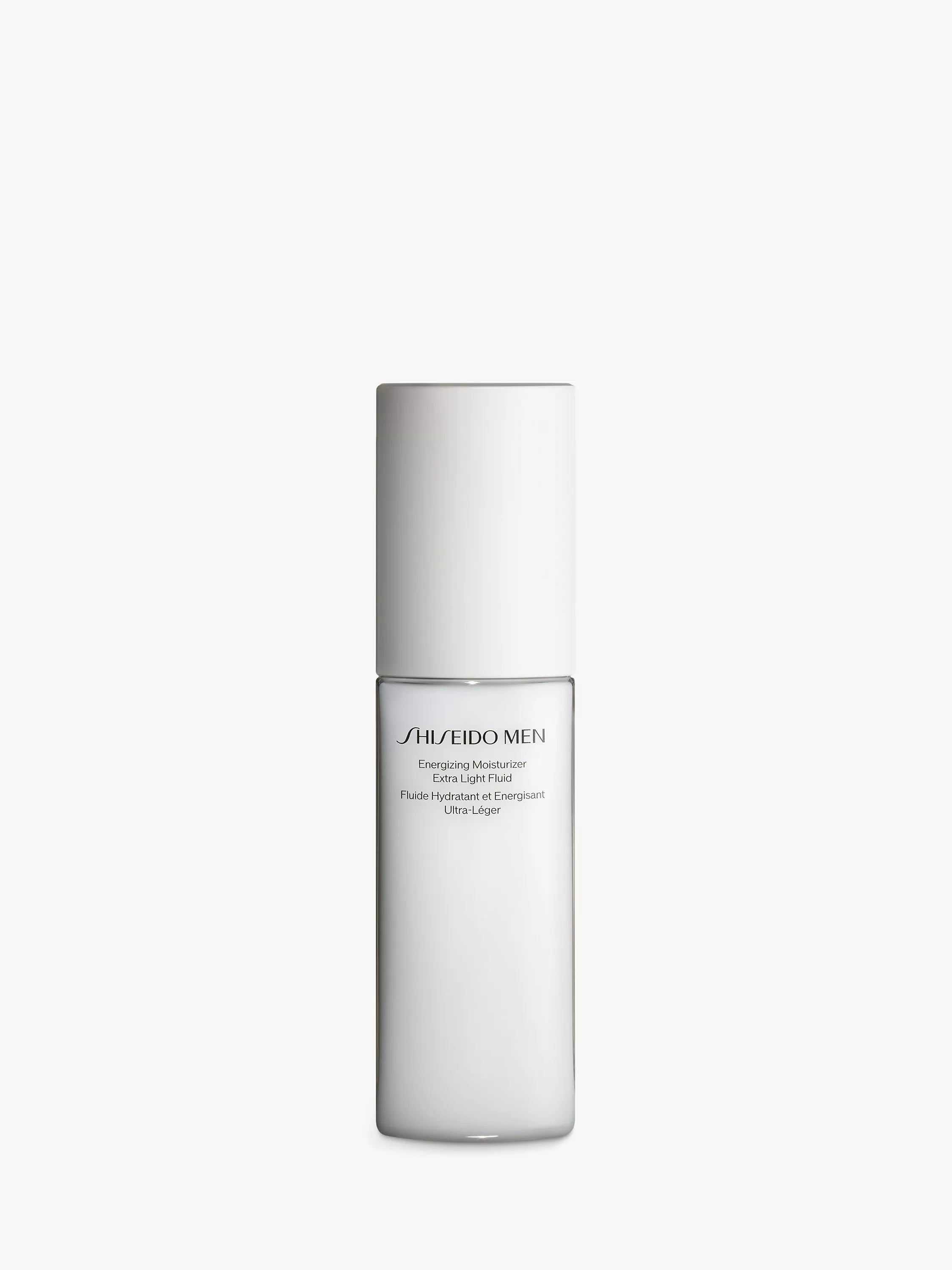 Shiseido Men Energising Moisturiser Extra Light Fluid, 100ml - McGrocer