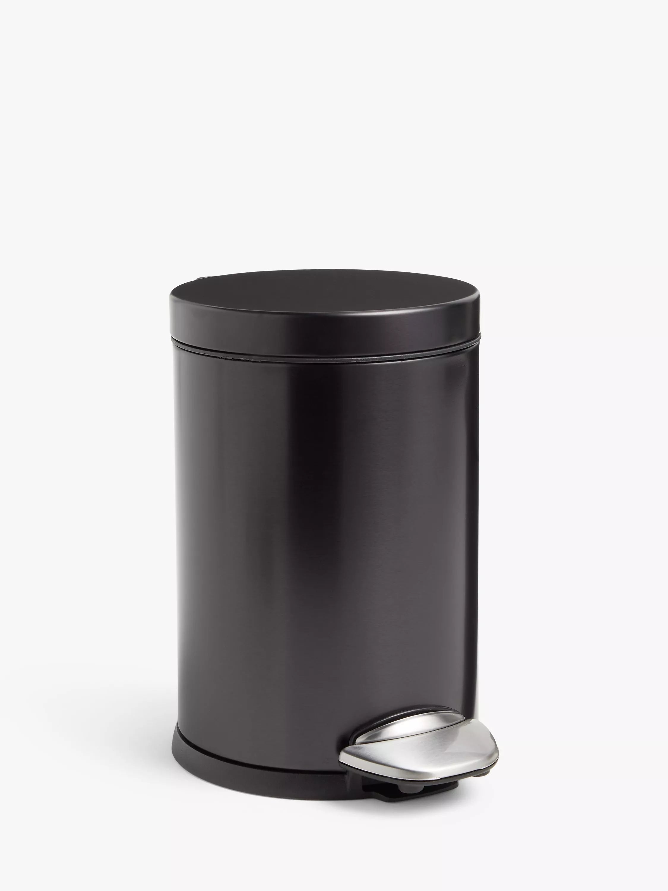 John Lewis Soft Close Bathroom Pedal Bin, 3L - McGrocer