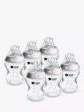 Tommee Tippee Natural Start Anti-Colic Baby Bottle with Slow Flow Teats, Pack of 6, 260ml - McGrocer