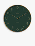 Acctim Madison Analogue Quartz Wall Clock 35Cm Urban Jungle Gold
