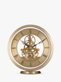 Acctim Millenden Skeleton Mantel Carriage Clock 13Cm Gold