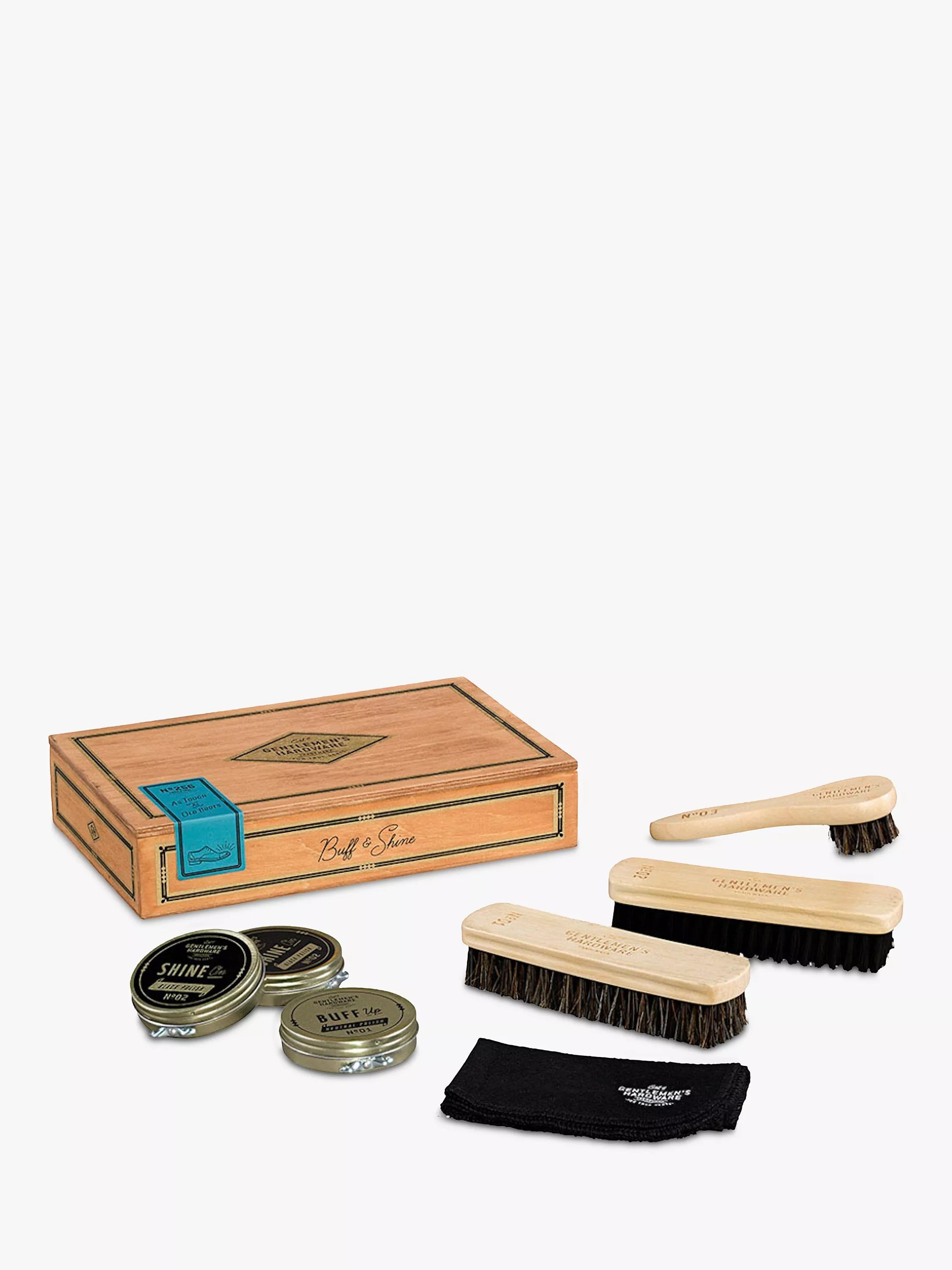 Gentlemen's Hardware Shoe Shine Box - McGrocer