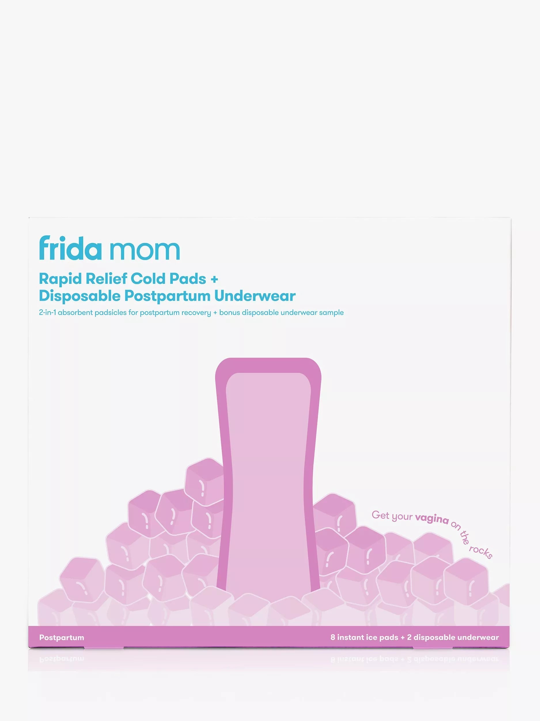 Fridababy Frida Mom Rapid Relief Cold Pads & Disposable Underwear Set - McGrocer