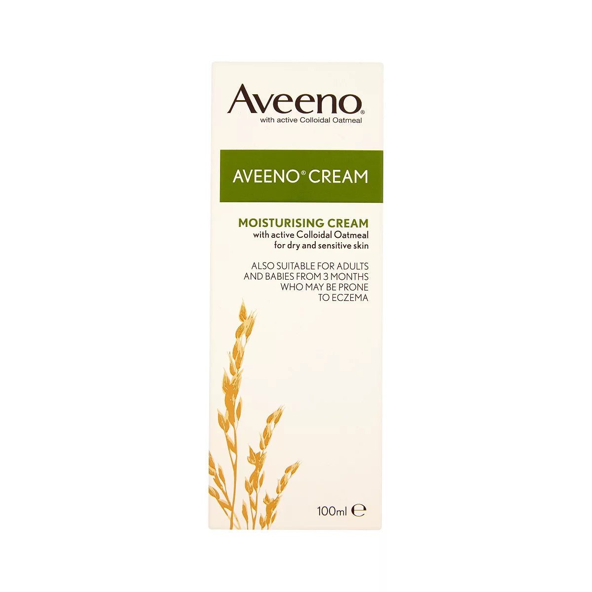 AVEENO® Cream with Natural Colloidal Oatmeal 100ml - McGrocer