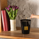 Antiga 1860 3 Wick Candle in Amber  Vanilla