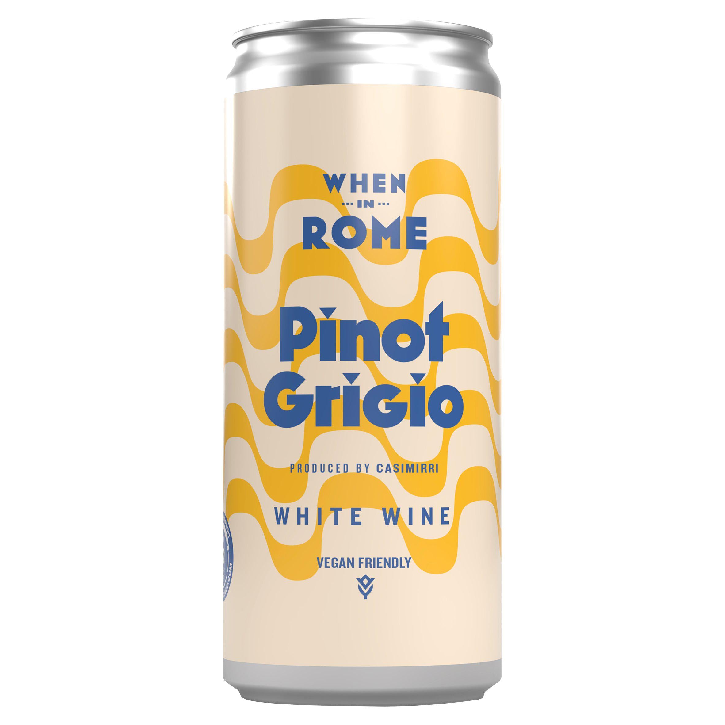 When In Rome Pinot Grigio White Wine 18.7cl GOODS Sainsburys   