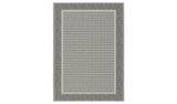 Solstice Grey Indoor Outdoor Synthetic Rug - 160X230