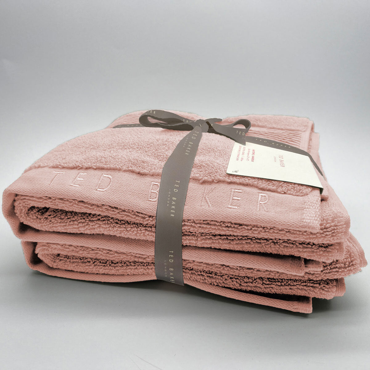 Ted Baker Hand Towels 2 Pack in 3 Colours, 50 x 90 cm GOODS Costco UK