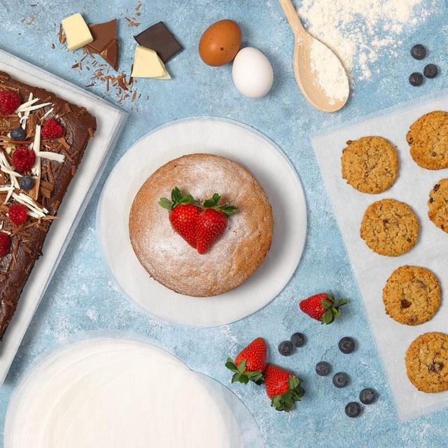 Tala 20 23cm Greaseproof Baking Cake Tin Liners    20 per pack GOODS M&S   