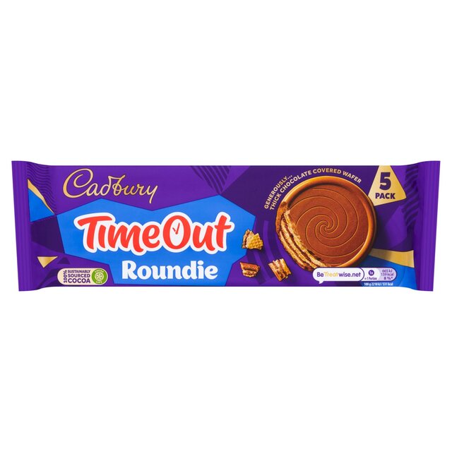 Cadbury Roundie Milk Chocolate Biscuits   150g - McGrocer