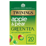 Twinings Apple & Pear Green Tea   20 per pack GOODS M&S   