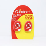Canderel Low Calorie Sweetener 2 x 400 Tablets