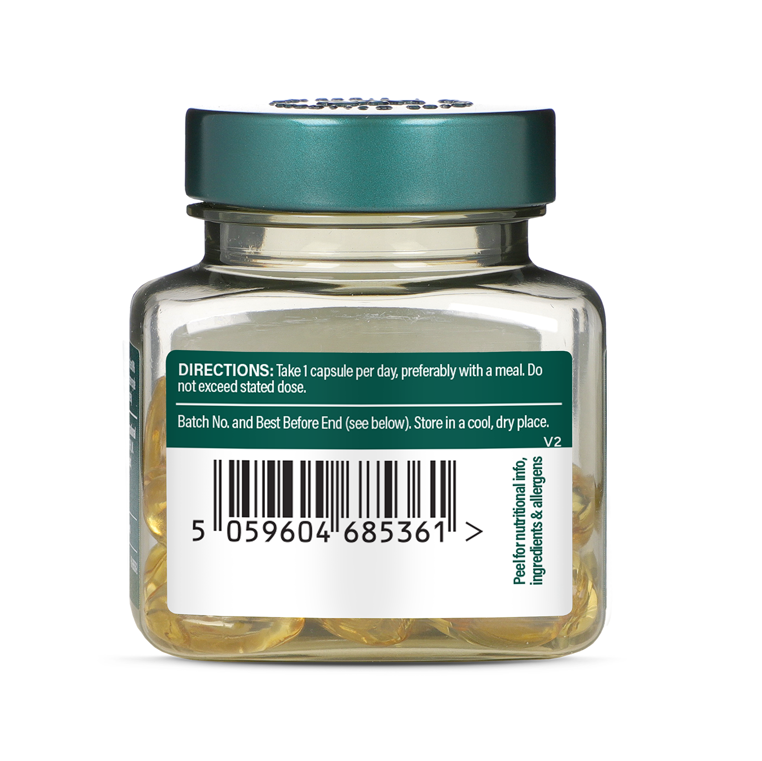 Holland & Barrett Pure Cod Liver Oil 1000mg 240 Capsules - McGrocer