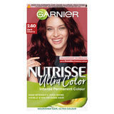 Garnier Nutrisse 2.6 Dark Cherry Red Permanent Hair Dye - McGrocer