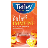 Tetley Super Fruit Tea Immune Peach & Orange Tea Bags   20 per pack GOODS M&S   