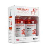 Brilliant 100 Salmon Oil For Pets 2 x 300ml