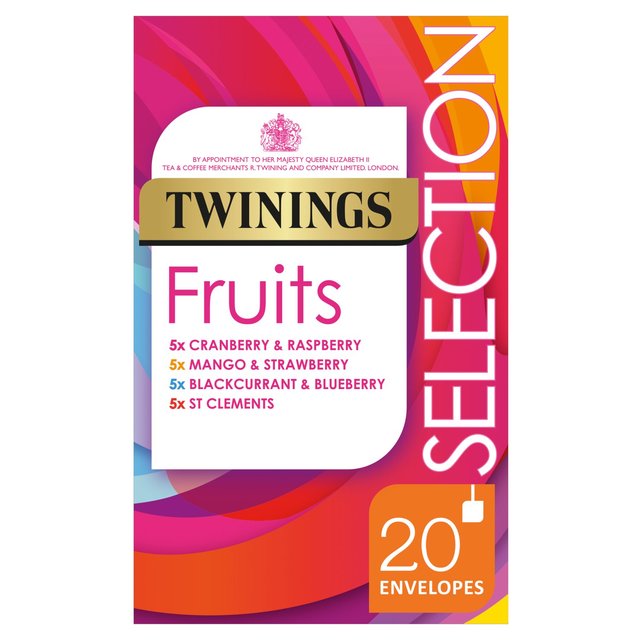 Twinings Fruits Tea Selection   20 per pack GOODS M&S   