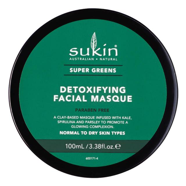 Sukin Super Greens Detoxifying Facial Masque   100ml GOODS M&S   