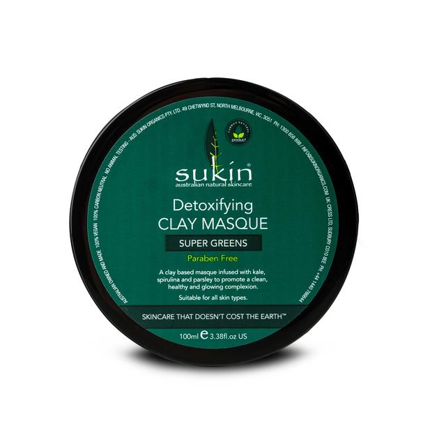 Sukin Super Greens Detoxifying Facial Masque   100ml GOODS M&S   