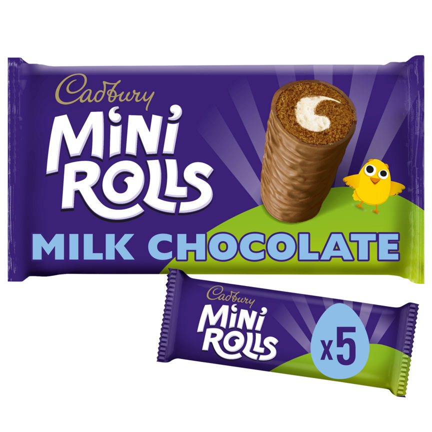 Cadbury Milk Chocolate Mini Rolls Cakes - McGrocer