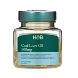 Holland & Barrett Pure Cod Liver Oil 500mg 120 Capsules - 999048