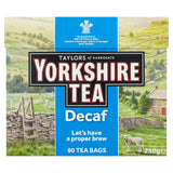Yorkshire Decaf Teabags   80 per pack GOODS M&S   
