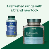 Holland & Barrett Pure Cod Liver Oil 1000mg 240 Capsules - McGrocer